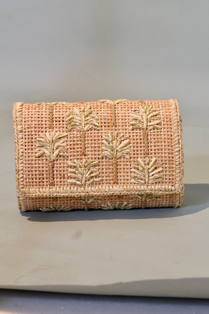CLUTCH LA PALMA MARE GOLDEN