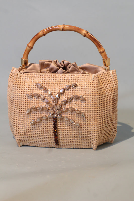 BOLSA SEVILHA PETIT VANUATU MARE BEGE
