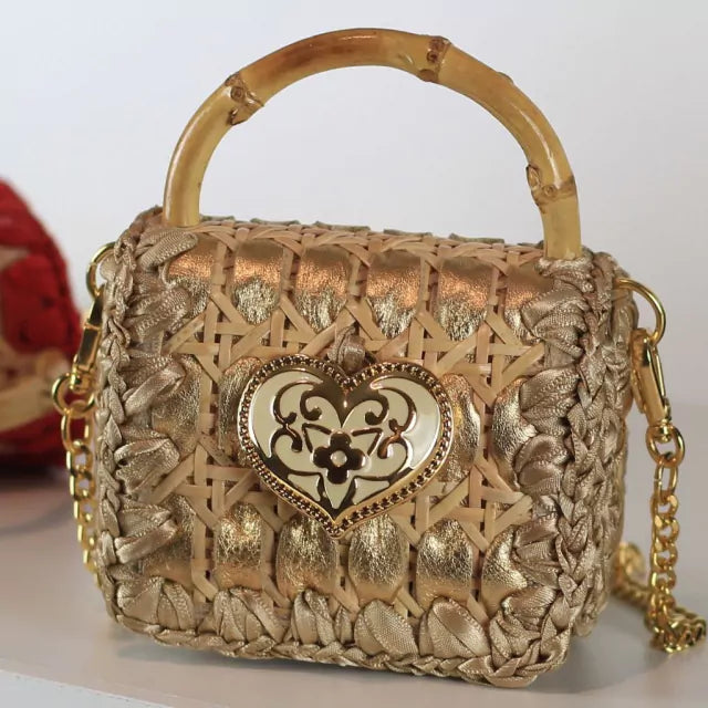 BOLSA BABY LOVE GOLD