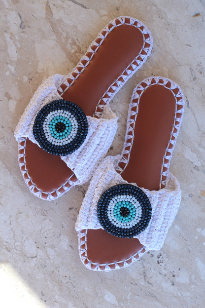 BOTTON GREEK EYE