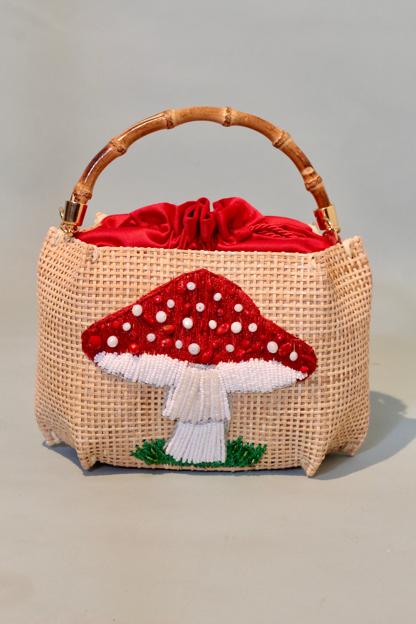 BOLSA SEVILHA PETIT TRAME MUSHROOM