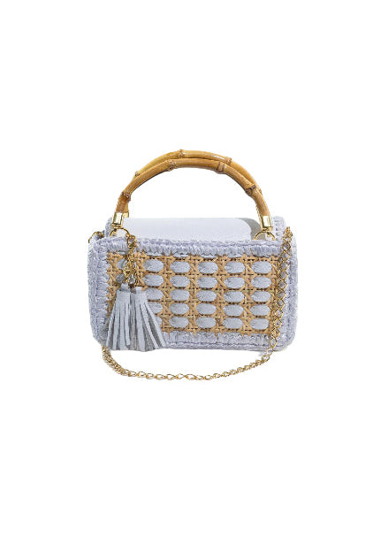 CLUTCH KUBE CORAL WHITE