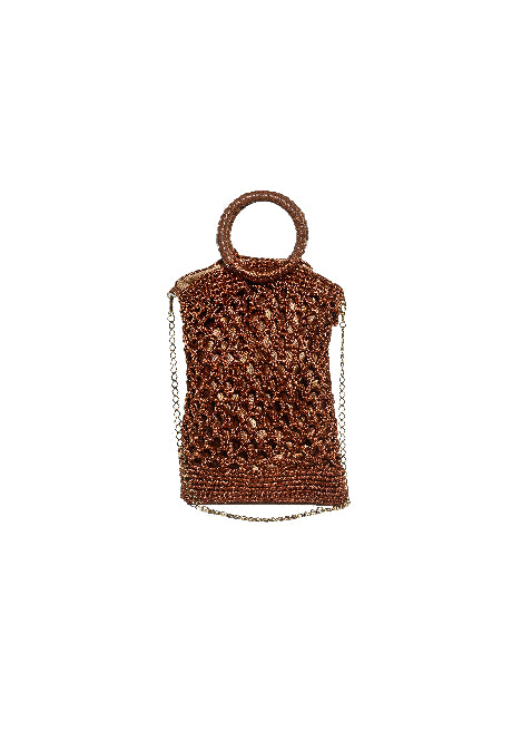 BOLSA GLITTER COPPER