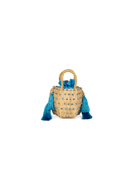 BOLSA KIKI PETIT NATURE BLUE DEGRADE