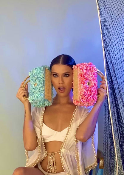CLUTCH POLYNESIA BABY BLUE